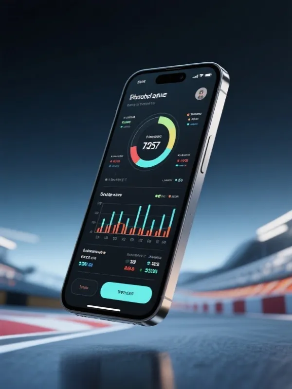 极速赛车 App Interface